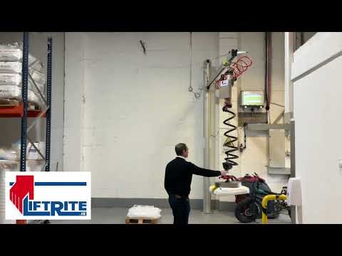 Vacuum Gripper for Sacks - Lightweight Aluminium Pillar & Jib | Lift Rite Ltd.