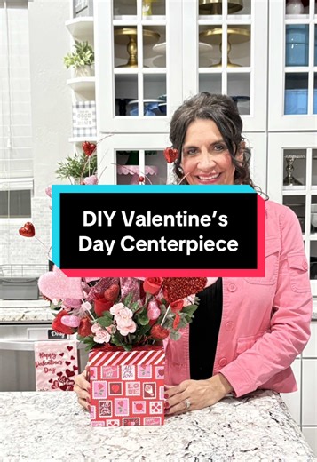 DIY Valentine’s Day Centerpiece in 10 Minutes