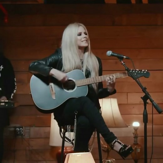 1.2M views · 87K reactions | Official Flames Acoustic music video with Mod Sun out now! Hit the link to check it out. https://youtu.be/SxRX_bU8jZk | Avril Lavigne | Facebook