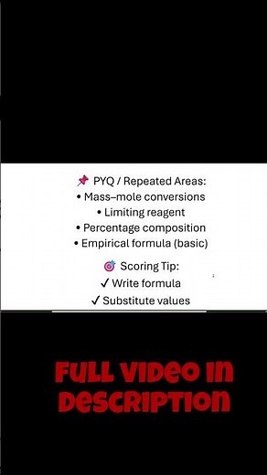 ICSE Class 10 Chemistry: High-Weightage Chapters You CANNOT Miss | Don't Skip in Chemistry #shorts