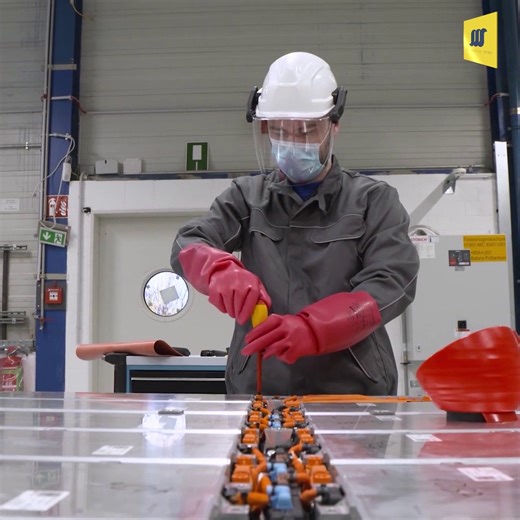 330K views · 2.5K reactions | Battery Recycling Plant | Mechanical Mind | Facebook