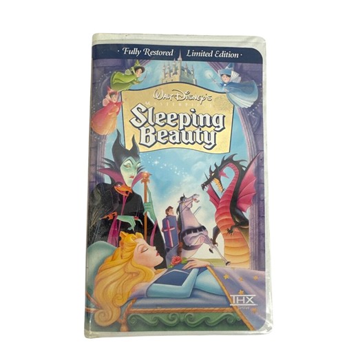 Walt Disneys Sleeping Beauty VHS 1997 Fully Restored Limited Edition THX Certified - Etsy