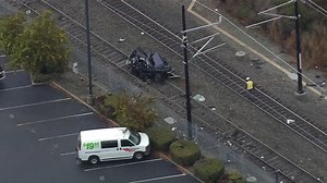 Driver killed after collision with Caltrain near Broadway Station in Burlingame, officials say