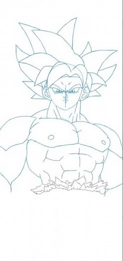 Ultra Goku Drawing