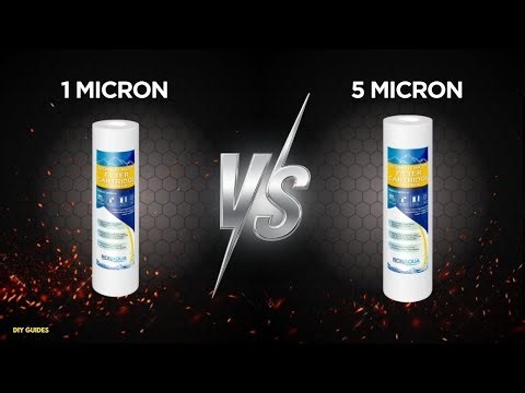 1 Micron Vs 5 Micron Water Filter: Which Is Better For Your Home? Watch Before Buying!