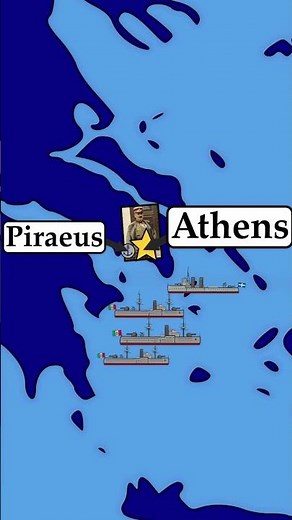 When Mussolini Tried to Start a War Over Corfu #history #ww2 #italy #greece