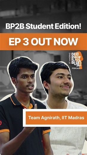 Best Place to Build on Instagram: "Racing a solar car in the Australian Outback isn’t just about sunlight and speed — it’s survival engineering. 50°C heat. Bushfires. Batteries at risk of exploding. Kangaroos crossing. And massive road trains blasting past at 120 km/h while your solar vehicle shakes in the wind. This is what Team Agnirath from IIT Madras deals with. Extreme conditions. Real highways. Zero margin for error. Full episode OUT now! (Link in bio) #Agnirath #solarvehicle #engineeringi