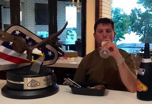 Denny Hamlin Says He’s Putting His Pocono Trophy On eBay: “And 1 Used Bottle Of Champagne” | Whiskey Riff