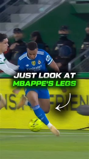 INSTINCT FOOTY | Football Trainer on Instagram: "Just look at Mbappe’s LEGS. This is the running pattern of ELITE FOOTBALLERS🤩⚽️ #mbappe #footballer #soccer #realmadrid Is Mbappe the best player in the world?🤔⭐️"