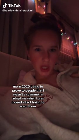 I was horrible at scamming.. #fyp #2020 #adoptme | adopt me