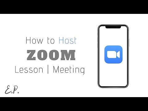 How to Host / Schedule Zoom Video Conference Using Your Phone