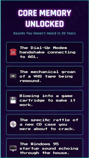 Core Memories Unlocked: 5 Sounds You Haven't Heard in 20 Years | META_...