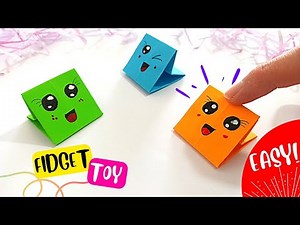How to make origami FIDGET TOY_ paper toys