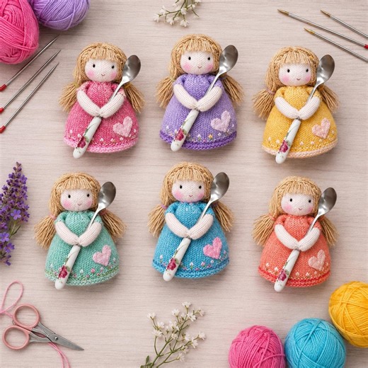 Little Doll Luce Knitting Pattern PDF, Mini Knit Doll Tutorial (instant Download) - Etsy Australia