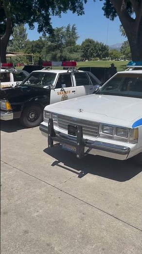 Vintage police cars 🚔 #classiccars #cops #70s #80smovies #80s