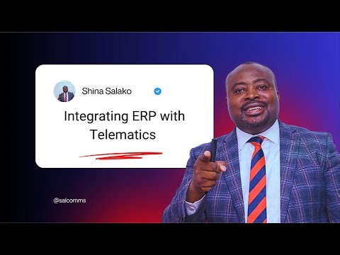Integration of. ERP with Telematics