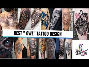 🦉 Best Owl Tattoo Design Ideas | Unique & Meaningful Ink Inspiration 🖋️