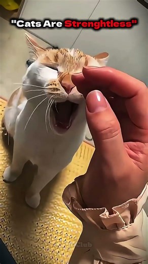 ''Cats Are Strenghtless''?💀☠🥵🙄😏 #funny #cat #cute#edit#aura#strenght#power#Bodybuilder#muscles