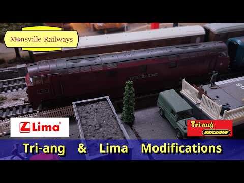 Tri-ang & Lima Modifications. OO Gauge System 6 DC Model Railway.