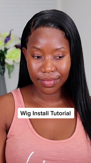 Wig Install Tutorial 💇🏾‍♀️ #tiktokbotswana🇧🇼tiktoksouthafrica🇿🇦 #jessicamolefemakeup #makeuptutorial #wiginstalltutorial #wigs #wiginstall