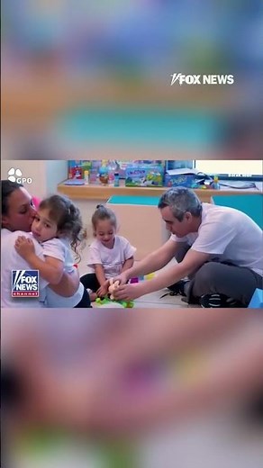WATCH: Omri Miran plays with daughters after spending over 700 days in Hamas captivity #shorts #us