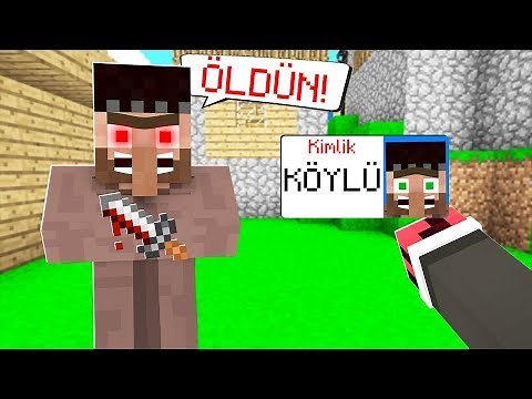 FAKİR KÖYDE KİMLİK KONTROLÜ YAPTI! 😱 - Minecraft