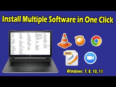How to Install Multiple Software in One Click Online | Ninite utilities download for windows 11