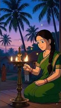 Traditional Kerala Ela Ada Recipe | 90s Village Life & Routine | Ghibli Anime Story#shorts #trending
