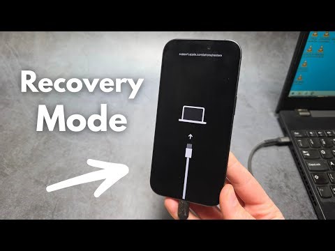 How to Put iPhone in RECOVERY Mode