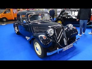 1951 Citroen 11 CV Traction Avant - Exterior and Interior - Retro Classics Stuttgart 2024