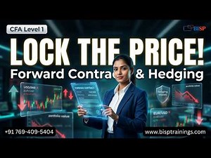 CFA Level 1 Forward Contracts | Derivative Hedging and Risk Management