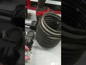 Mercruiser Bravo 3 bellows/gear lube line replacement.