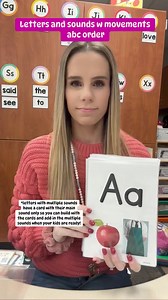 82K views · 2.6K reactions | Letter sounds movements abc order. Comment CARDS for link! #abc #learningthroughplay #kindergartenready #kindergarten #phonics #phonicsfun #readingteacher #writingtips | Mrs. Peters Class | Facebook