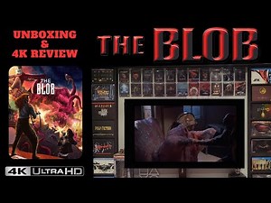 The Blob 4k Ultra HD Bluray Collector's Edition Steelbook Unboxing & 4k Review.