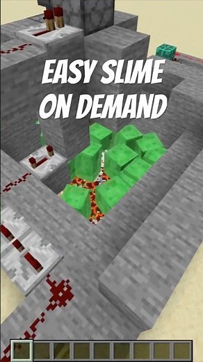 Easy Slime Farm #minecraft