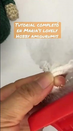 Como hacer barba para un Santa Claus o un duende de navidad paso a paso #mariaslovelyhobby