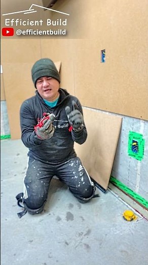 No Measurements! EASY way to cut out electrical boxes from drywall or structural panels #drywall