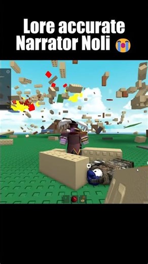 Narrator Noli if he didn't get nerf 😭🥀 #roblox #naturaldisastersurvival #forsaken #robloxegor #tds