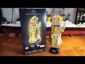 Lego Marvel Infinity Gauntlet Set 76191 Build and Review