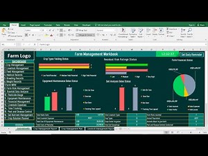 Overview Tutorial of the Excel Farm Management Data Capturing Workbook #Farmer