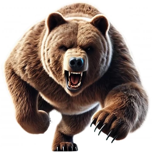 Bear Clipart | Fierce Bear Clipart Bundle | 10 High-quality Designs | Wildlife Art | Printables | Commercial Use - Etsy