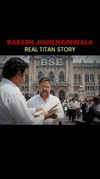 Titan story of Rakesh Jhunjhunwala 😟 #rakeshjhunjhunwala #titan