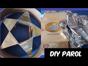 Paano Gumawa Ng Parol || Parol Making Using Recycled Materials