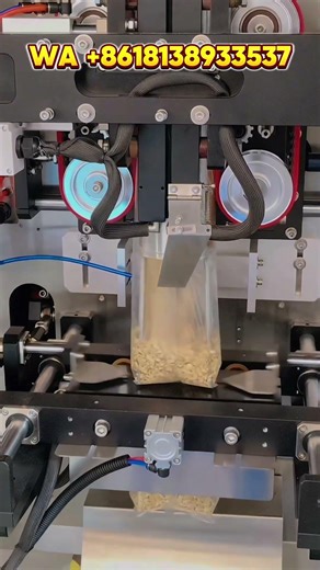 Oats cereal oatmeal vertical ffs machine, gusset bag granola food packaging. #machine #oats