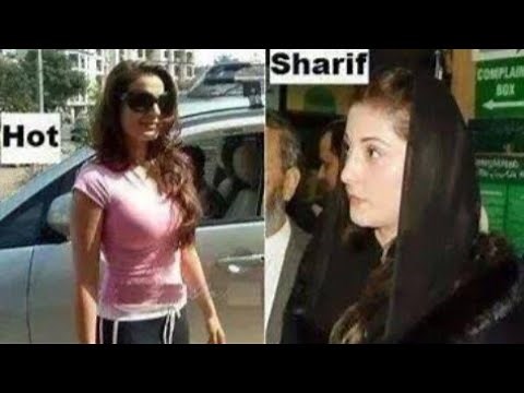 Maryam nawaz hot in london and sharif in pakistan