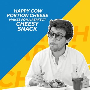 Thinking of loading up on cheesy treats? Now you can enjoy guilt free cheesy snacks. Make your snacks healthy with Happy Cow Light Cheese portions and make the best out of life! Healthy. Happy. Cheese Shop Online: http://sabiha.com.pk/sabiha-shop/ Contact Us: 92 304 1111038 Whatsapp: 0300 8547187 #happycowcheese #healthyhappycheese #sabihaanees #healthyeating | Happy Cow Cheese