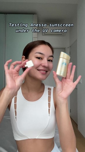 Successfully tested Anessa sunscreen😌 The protection is still strong even after hours of activities ✨ Loving the auto booster technology that makes the sunscreen's uv veil stronger even with sweat, water, heat and moisture. #anessa #anessasg #morethanjustsunscreen #byeuvaging #sunscreen #suncare