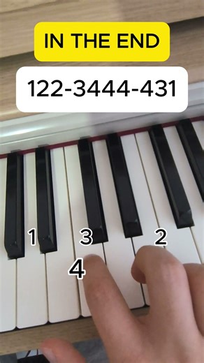 In the End Piano Tutorial | Easy & Slow | Learn Step by Step