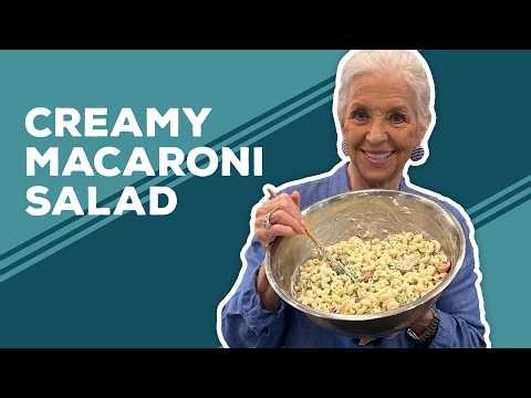 Love & Best Dishes: Creamy Macaroni Salad Recipe | Memorial Day Cookout Side Dish Ideas