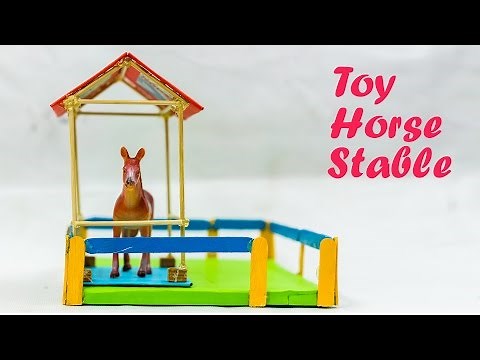 How To Make A Toy Horse Stable